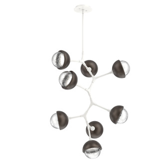 Cabochon LED Chandelier in Salt White (404|CHB0093-VB-WI-C-001-L3-FB)