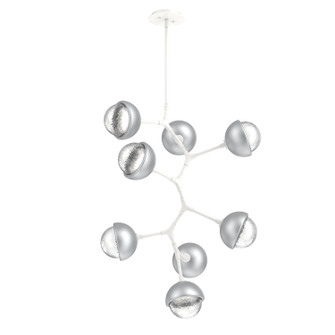 Cabochon LED Chandelier in Salt White (404|CHB0093-VB-WI-C-001-L3-CS)