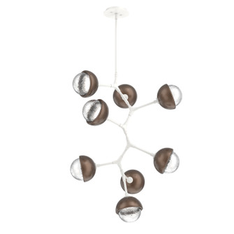 Cabochon LED Chandelier in Salt White (404|CHB0093-VB-WI-C-001-L3-BB)