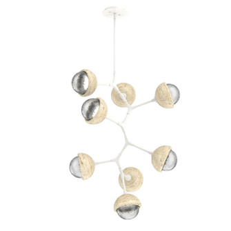 Cabochon LED Chandelier in Salt White (404|CHB0093-VB-WI-C-001-L1-TR)