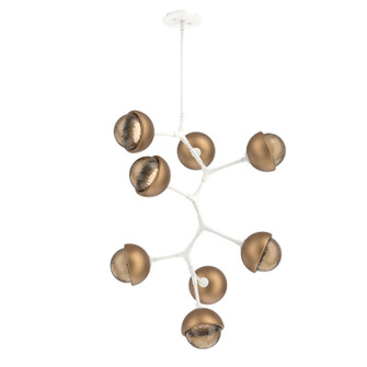 Cabochon LED Chandelier in Salt White (404|CHB0093-VB-WI-B-001-L3-NB)