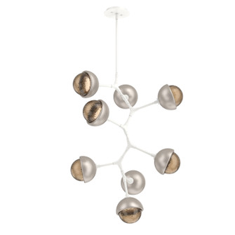 Cabochon LED Chandelier in Salt White (404|CHB0093-VB-WI-B-001-L3-BS)
