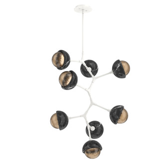 Cabochon LED Chandelier in Salt White (404|CHB0093-VB-WI-B-001-L3-BM)