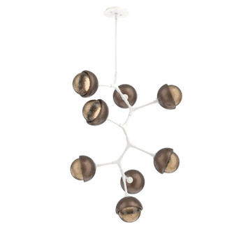 Cabochon LED Chandelier in Salt White (404|CHB0093-VB-WI-B-001-L3-BB)