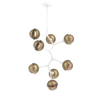 Cabochon LED Chandelier in Salt White (404|CHB0093-VB-WI-B-001-L1-GB)