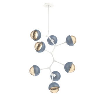 Cabochon LED Chandelier in Salt White (404|CHB0093-VB-WI-A-001-L1-BU)