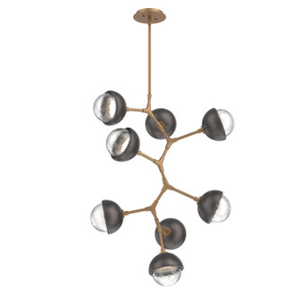 Cabochon LED Chandelier in Novel Brass (404|CHB0093-VB-NB-C-001-L1-GP)
