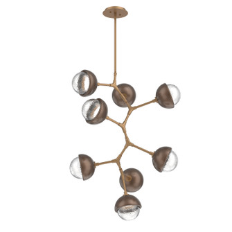 Cabochon LED Chandelier in Novel Brass (404|CHB0093-VB-NB-C-001-L1-BB)