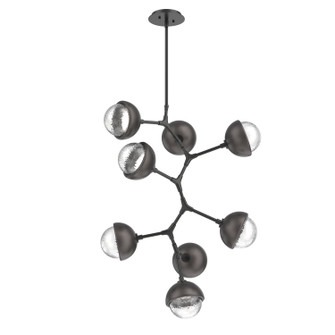 Cabochon LED Chandelier in Matte Black (404|CHB0093-VB-MB-C-001-L1-GP)