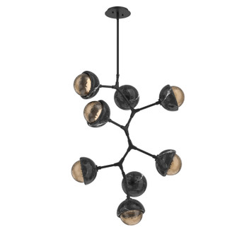 Cabochon LED Chandelier in Matte Black (404|CHB0093-VB-MB-B-001-L3-BM)