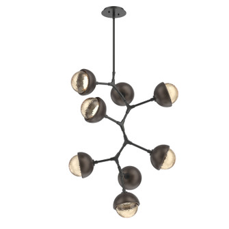 Cabochon LED Chandelier in Matte Black (404|CHB0093-VB-MB-A-001-L3-FB)