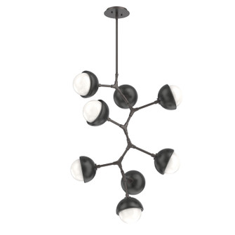Cabochon LED Chandelier in Graphite (404|CHB0093-VB-GP-WL-001-L3-MB)