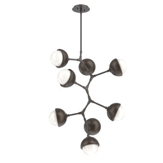 Cabochon LED Chandelier in Graphite (404|CHB0093-VB-GP-WL-001-L3-FB)