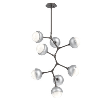 Cabochon LED Chandelier in Graphite (404|CHB0093-VB-GP-WL-001-L3-CS)