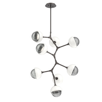 Cabochon LED Chandelier in Graphite (404|CHB0093-VB-GP-S-001-L3-WI)