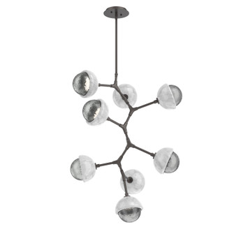 Cabochon LED Chandelier in Graphite (404|CHB0093-VB-GP-S-001-L1-WM)