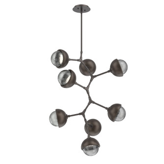 Cabochon LED Chandelier in Graphite (404|CHB0093-VB-GP-S-001-L1-FB)