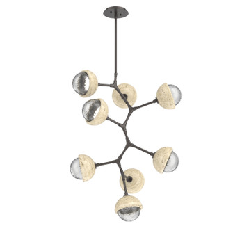 Cabochon LED Chandelier in Graphite (404|CHB0093-VB-GP-C-001-L3-TR)