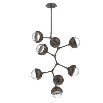 Cabochon LED Chandelier in Graphite (404|CHB0093-VB-GP-C-001-L3-FB)