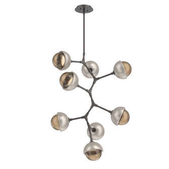 Cabochon LED Chandelier in Graphite (404|CHB0093-VB-GP-B-001-L3-BS)