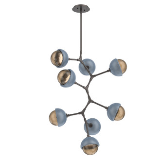 Cabochon LED Chandelier in Graphite (404|CHB0093-VB-GP-B-001-L1-BU)