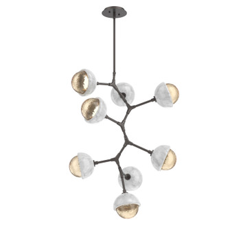 Cabochon LED Chandelier in Graphite (404|CHB0093-VB-GP-A-001-L3-WM)