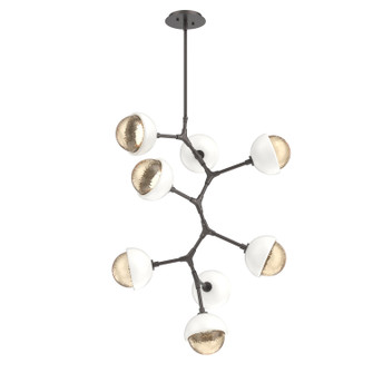 Cabochon LED Chandelier in Graphite (404|CHB0093-VB-GP-A-001-L1-WI)