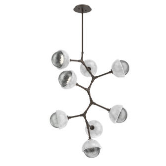 Cabochon LED Chandelier in Flat Bronze (404|CHB0093-VB-FB-S-001-L1-WM)