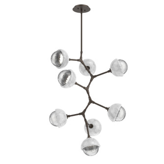 Cabochon LED Chandelier in Flat Bronze (404|CHB0093-VB-FB-C-001-L1-WM)