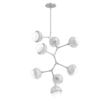 Cabochon LED Chandelier in Classic Silver (404|CHB0093-VB-CS-WL-001-L3-WM)