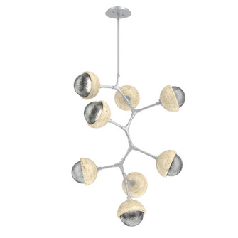 Cabochon LED Chandelier in Classic Silver (404|CHB0093-VB-CS-S-001-L3-TR)