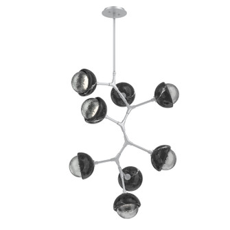 Cabochon LED Chandelier in Classic Silver (404|CHB0093-VB-CS-S-001-L3-BM)