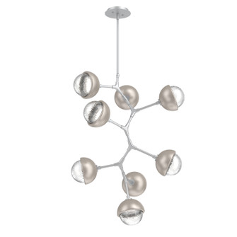 Cabochon LED Chandelier in Classic Silver (404|CHB0093-VB-CS-C-001-L3-BS)