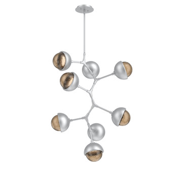 Cabochon LED Chandelier in Classic Silver (404|CHB0093-VB-CS-B-001-L3-MS)