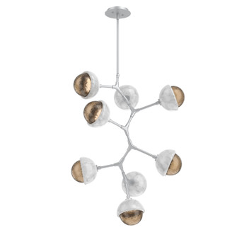 Cabochon LED Chandelier in Classic Silver (404|CHB0093-VB-CS-B-001-L1-WM)