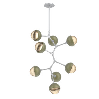 Cabochon LED Chandelier in Classic Silver (404|CHB0093-VB-CS-A-001-L1-GE)