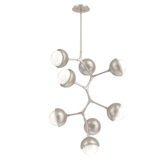 Cabochon LED Chandelier in Beige Silver (404|CHB0093-VB-BS-WL-001-L3-MS)