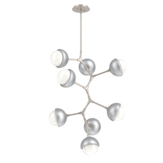 Cabochon LED Chandelier in Beige Silver (404|CHB0093-VB-BS-WL-001-L3-CS)