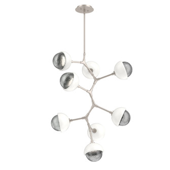 Cabochon LED Chandelier in Beige Silver (404|CHB0093-VB-BS-S-001-L3-WI)