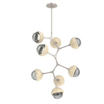 Cabochon LED Chandelier in Beige Silver (404|CHB0093-VB-BS-S-001-L3-TR)