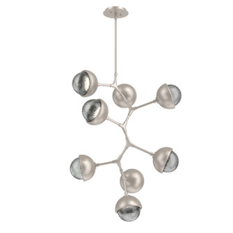 Cabochon LED Chandelier in Beige Silver (404|CHB0093-VB-BS-S-001-L3-MS)