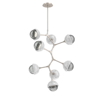 Cabochon LED Chandelier in Beige Silver (404|CHB0093-VB-BS-S-001-L1-WM)