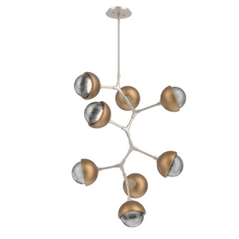 Cabochon LED Chandelier in Beige Silver (404|CHB0093-VB-BS-S-001-L1-NB)