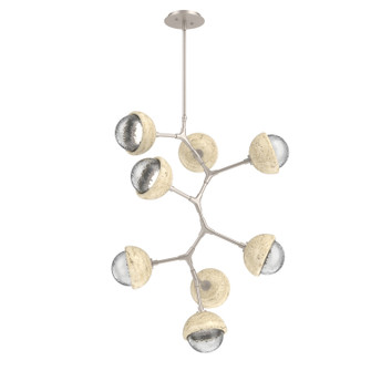 Cabochon LED Chandelier in Beige Silver (404|CHB0093-VB-BS-C-001-L3-TR)