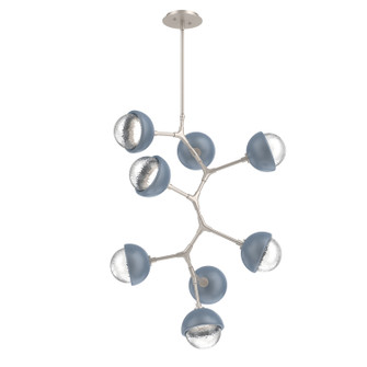 Cabochon LED Chandelier in Beige Silver (404|CHB0093-VB-BS-C-001-L3-BU)