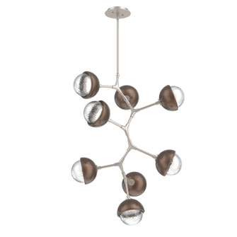Cabochon LED Chandelier in Beige Silver (404|CHB0093-VB-BS-C-001-L1-BB)