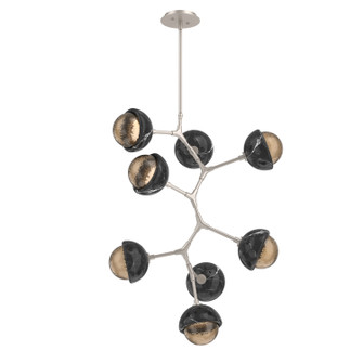Cabochon LED Chandelier in Beige Silver (404|CHB0093-VB-BS-B-001-L3-BM)