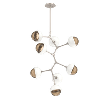 Cabochon LED Chandelier in Beige Silver (404|CHB0093-VB-BS-B-001-L1-WI)