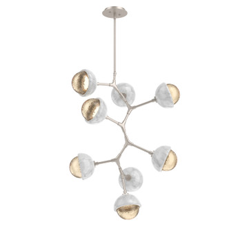 Cabochon LED Chandelier in Beige Silver (404|CHB0093-VB-BS-A-001-L1-WM)