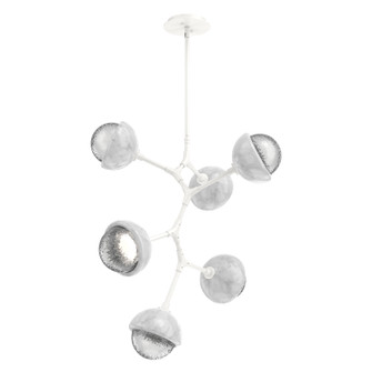 Cabochon LED Chandelier in Salt White (404|CHB0093-VA-WI-C-001-L3-WM)